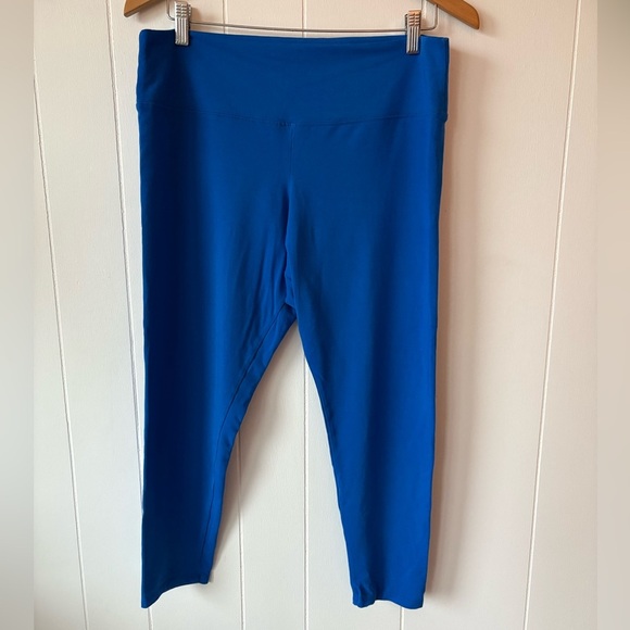 Good For Sunday Modal High Rise 7/8 Blue Leggings - Picture 2 of 6